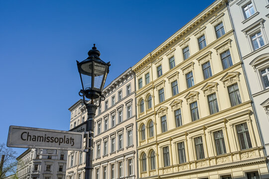 Altbauten, Arndtstra&szlig;e, Chamissoplatz, Kreuzberg, Berlin, Deutschland