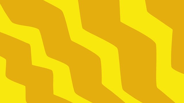 Golden Groove Waves. Animated loop.