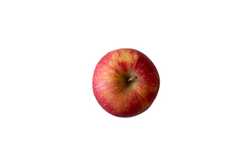 red apple isolated top view  © Loreen