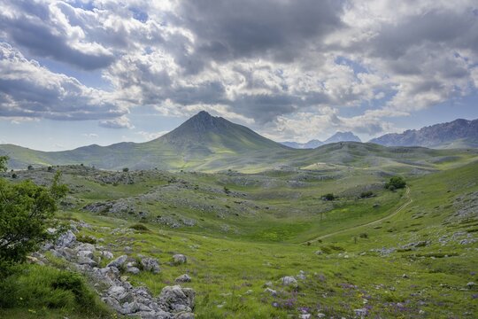 Campo Imperatore Plateau, Castel del Monte, Province of L'Aquila, Italy