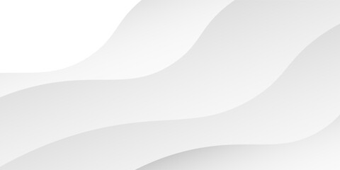 Fototapeta premium 3D Bright White Background. vector