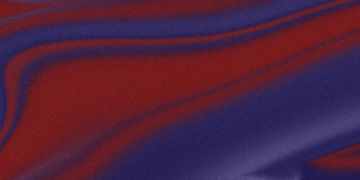 Painted metal surface with rust and chipped blue and red layers