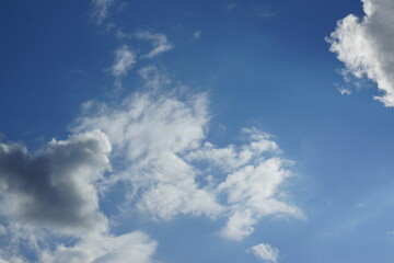Obraz premium blue sky with clouds