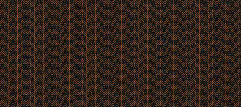 Brown and orange chevron pattern on dark background with vertical lines