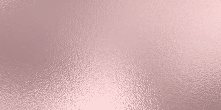 Metal rose gold foil texture. Background roses metallic effect. Beautiful glitter pink design. Golden painted surface. Copper textur. Gradient backdrop for wedding, covers,