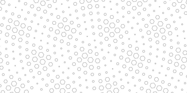 Seamless background with random black bubbles. Abstract ornament. Dotted abstract pattern