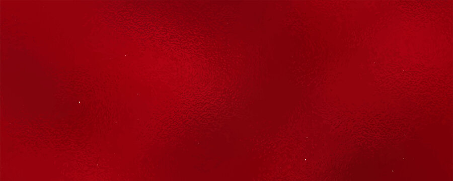 Red foil with glass texture background, raster version.