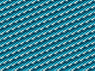 Overlapping Scale Pattern Bold Geometric Repeat Wallpaper © iushakovsky