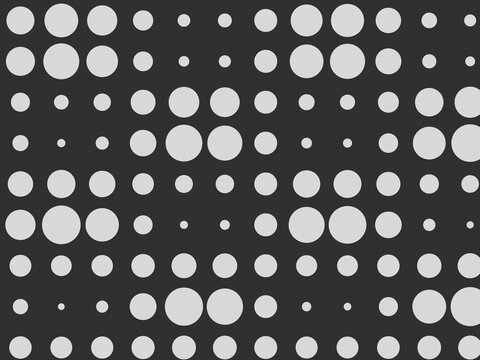 Op Art Undulating Circle Grid Pattern Modern Abstract Background