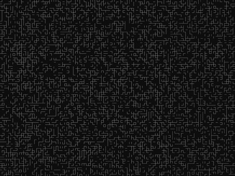 Complex Maze Abstract Puzzle Pattern Vector Art