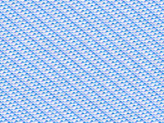 Classic Scale Tile Pattern Modern Minimal Vector Art © iushakovsky