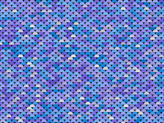 Mermaid Scales Fantasy Vibrant Oceanic Background Template © iushakovsky