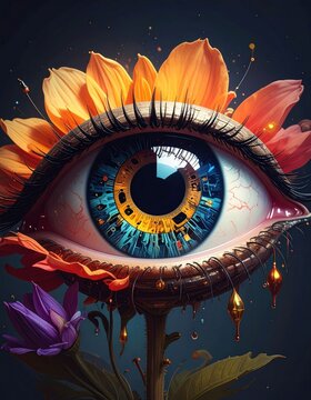 Eye flower