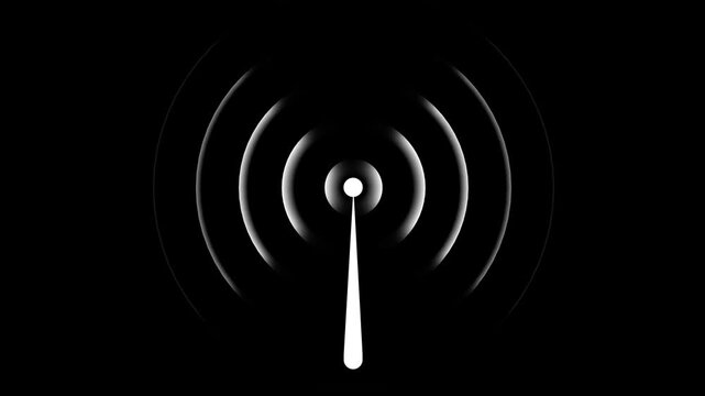 Wi-fi wireless internet network net connection icon logo wi-fi . technology wireless signal icon