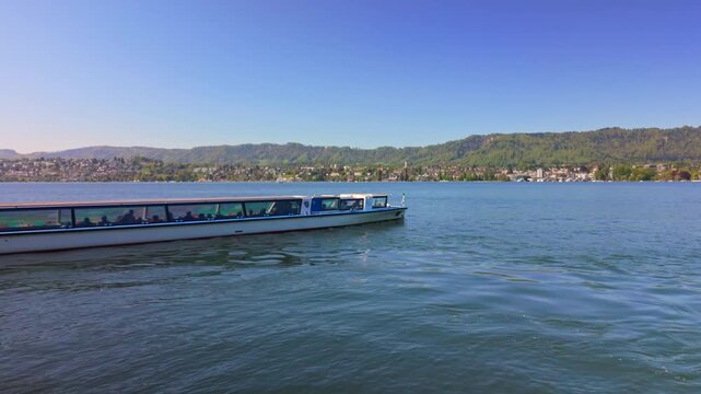 Zurichhorn - Taxi boat on Lake Zurich