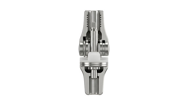 Highly Detailed 3D Render of a Finger Joint Implant for Rheumatoid Arthritis Treatment