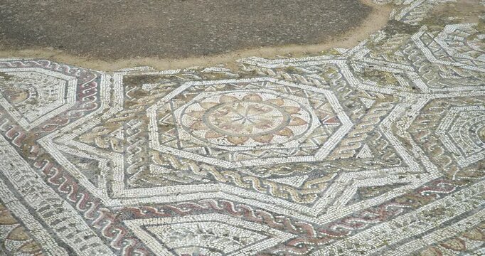 The archaeological site of Nora, located near Pula in the south of Sardinia, Italy.
