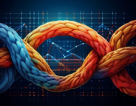 tightly controlled rope loop demonstrating penalty parameter strength and variable selection in complex statistical data analysis penalty tool technical