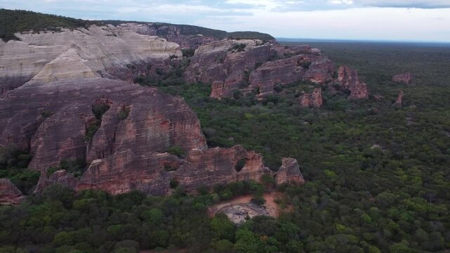 Parque Nacional da Serra da Capivara, a Caatinga biome in northeastern Brazil.