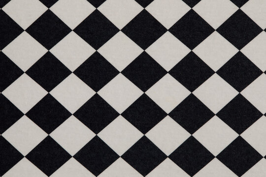 black and white checkered pattern