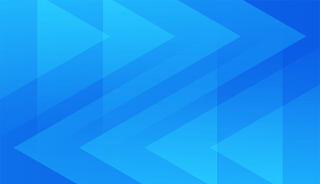 Abstract Blue Gradient Geometric Shapes Background with Diagonal Lines and Triangles - Modern Digital Art