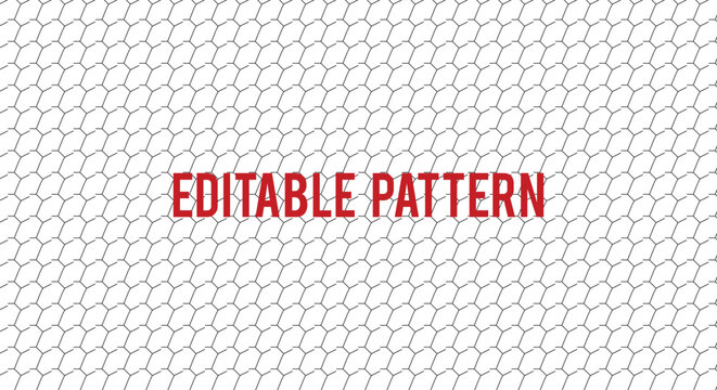 Seamless monochrome hexagonal honeycomb pattern. light grey geometric polygons, interlocking hexagon shapes, white wireframe grid. for science tech layouts, packaging. flat stock vector.