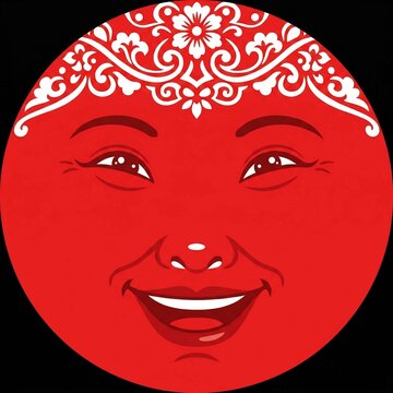 un rostro demasiado feliz