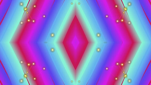 Magenta White Pastel Bokeh Bubbles with Pastel Bokeh Overlay Abstract Motion Background Loop, 2K Seamless Video Footage for Creative Art and Design v20260225204539