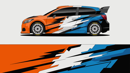 Racing Car Side View Profile. © IP STOCK