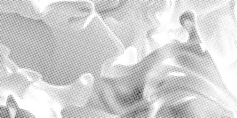 Fototapeta premium Abstract black and white halftone geometric background with layered square shapes and dotted texture, modern vector design for posters, branding, print, and digital media