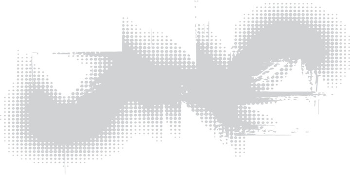 Abstract halftone background design featuring a digital world map pattern with dotted global continents for business travel and earth concept art