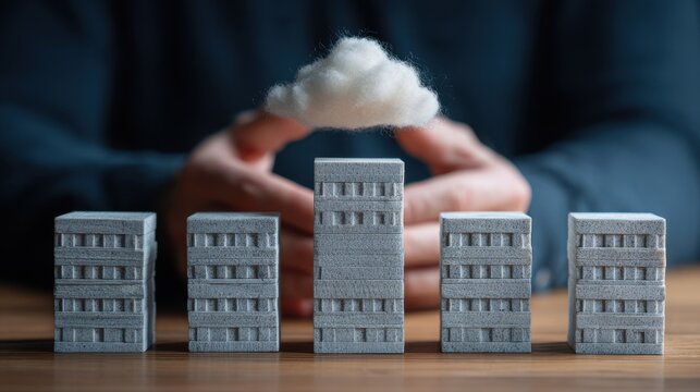 Cloud computing adoption enables organizations to transition digital resources to cloud based platforms, improving scalability, accessibility, and operational efficiency.
