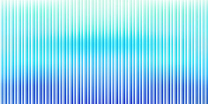 Gradient vertical line pattern in vibrant shades of cyan light blue and deep indigo offers a refreshing aquatic theme for technological interfaces high tech branding and modern website designs.