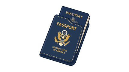 Obraz premium United States Passports