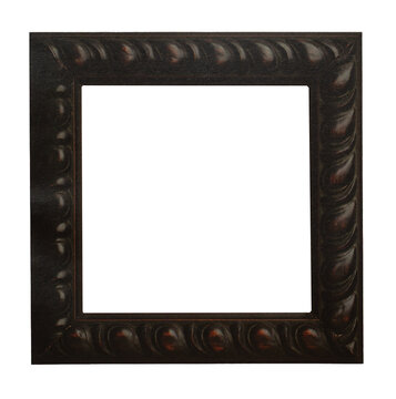old black wooden frame