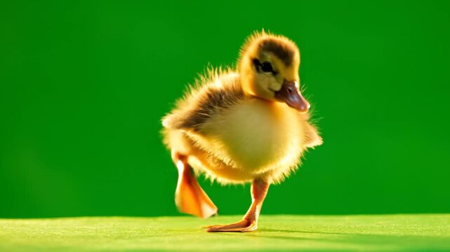 Cute Duckling Progression from 2 to 6 Seconds