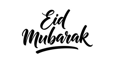Obraz premium Eid mubarak joyful islamic eid day festival concept with calligraphy