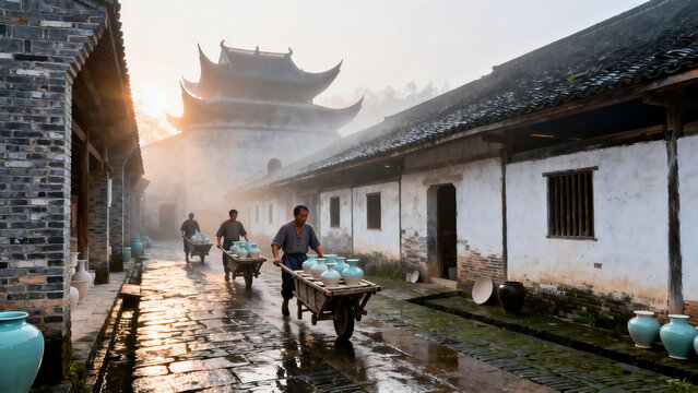 Jingdezhen Jiangxi,China tourism self-guided tour ancient times