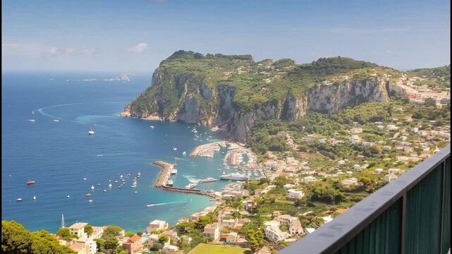 Amalfi Coast, Mediterranean Sea, Italy.
