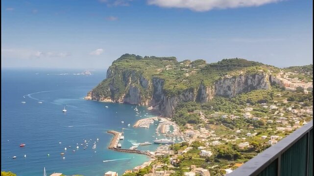 Amalfi Coast, Mediterranean Sea, Italy.