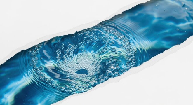 Topographic map of underwater mountain range