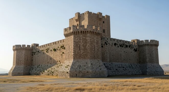 The Castle of Villalonso located in the Zamora province of Spain.
