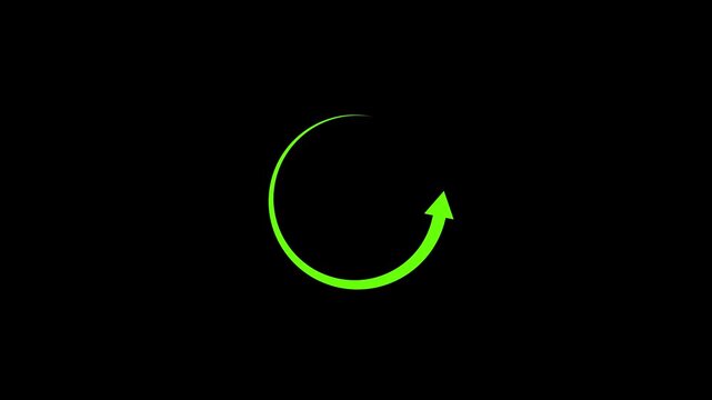Circle Loading icon. Refresh, reload arrow icon symbol sign.