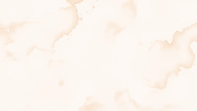 Soft beige watercolor texture with brown ink splatters and subtle gradient effect
