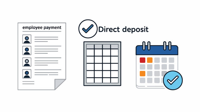 Direct Deposit Employee Payment Schedule.