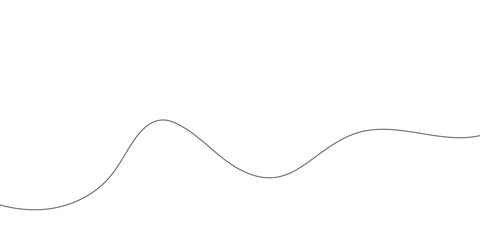 Fototapeta premium Abstract wavy lines illustration
