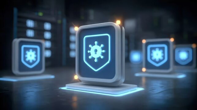 A cyber security threat is blocked by a defense that identifies a vulnerability during an attack, preventing a breach of the legal document storage servers.