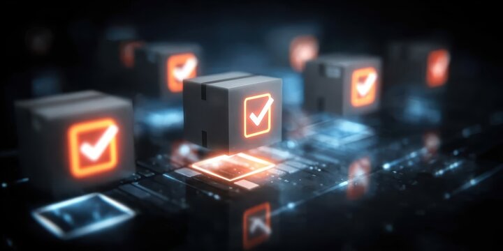 Logistics administration focuses on monitoring and thorough inspection, using a checklist record for the review process before granting local approval.