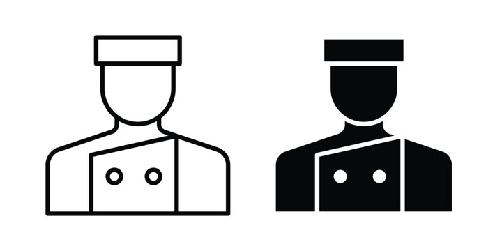 Concierge icon Illustration set Eps10