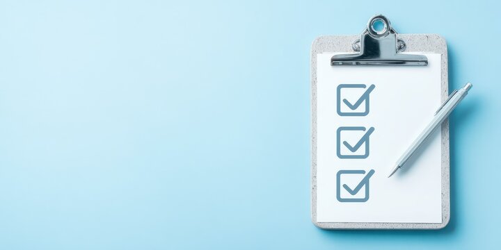 Simple administration and monitoring include an inspection and checklist record, where a review precedes the final signature of approval.